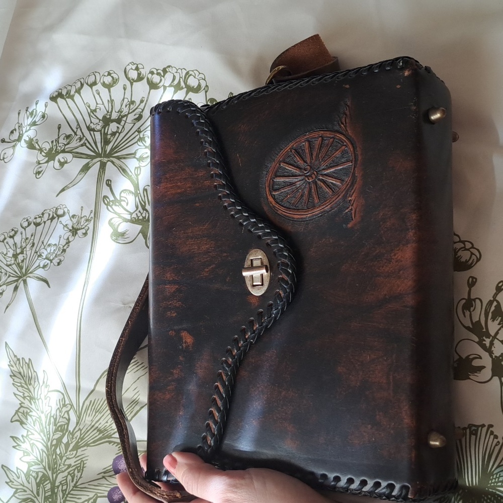 Handmade leather bag